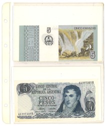 No reserve - Lot 20 banknotes from all over the world. - Very fine – UNC.