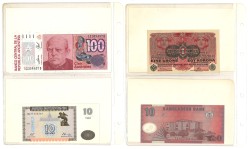 No reserve - Lot 20 banknotes from all over the world. - Very fine – UNC.