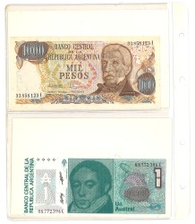 No reserve - Lot 20 banknotes from all over the world. - Very fine – UNC.