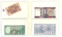 No reserve - Lot 24 banknotes from all over the world. - Very fine – UNC.