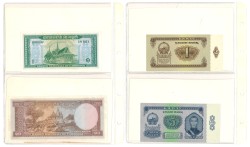 No reserve - Lot 24 banknotes from all over the world. - Very fine – UNC.