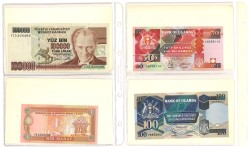 No reserve - Lot 20 banknotes from all over the world. - Very fine – UNC.