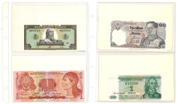 No reserve - Lot 20 banknotes from all over the world. - Very fine – UNC.