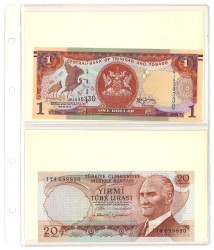 No reserve - Lot 20 banknotes from all over the world. - Very fine – UNC.