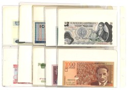 No reserve - Lot 20 banknotes from all over the world. - Very fine – UNC.