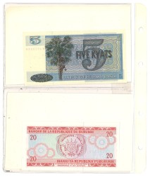 No reserve - Lot 20 banknotes from all over the world. - Very fine – UNC.