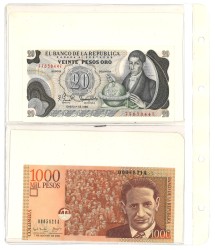 No reserve - Lot 20 banknotes from all over the world. - Very fine – UNC.