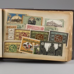 No reserve - Duitsland. Album noodgeld plus minus 600 biljetten. Type 1914-1924. - ZF - UNC.