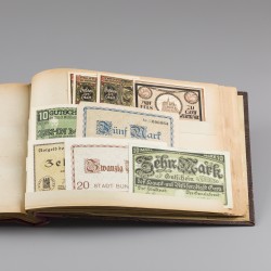 No reserve - Duitsland. Album noodgeld plus minus 600 biljetten. Type 1914-1924. - ZF - UNC.
