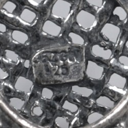 No reserve - 8-delig lot miniaturen zilver.