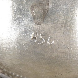 No reserve - 3-delig lot pillendoosjes zilver.