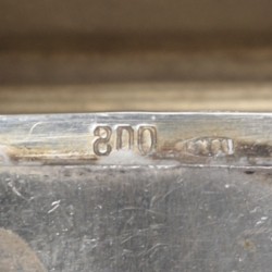 No reserve - 3-delig lot pillendoosjes zilver.