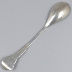 No reserve - 12-delige set theelepels zilver.