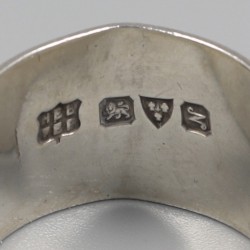 No reserve - 6-delige set theelepels & suikertang zilver.