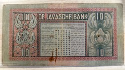 10 gulden Javaans bank 1934.