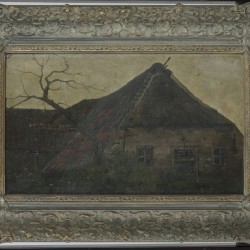 toegeschreven aan Johannes Karel Leurs (Den Haag 1865 - 1938), Een boerderij.