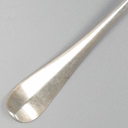 No reserve - Zilveren dinerlepel, Johan Diederik Sluyter, Amsterdam 1720-1761.