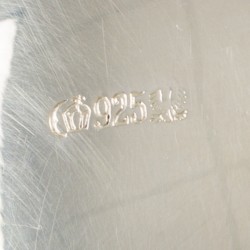 No reserve - 2-delig roomstel zilver.