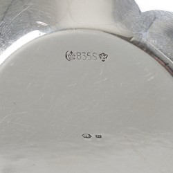 No reserve - 3-delige Suiker & Melk set zilver.