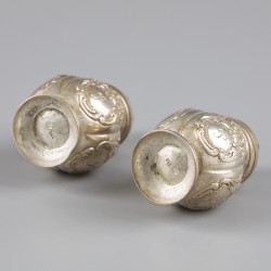 No reserve - Peper & Zout strooiers zilver.