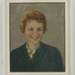 Jan Catharinus Adriaan Goedhart(Silau Toewa (Oostelijk van het Tobameer op Sumatra) 1893 - 1975 Rijswijk), Portret van een zuster van de schilder Snethlage.