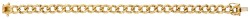 No reserve - 18K Geelgouden gourmetschakel armband.
