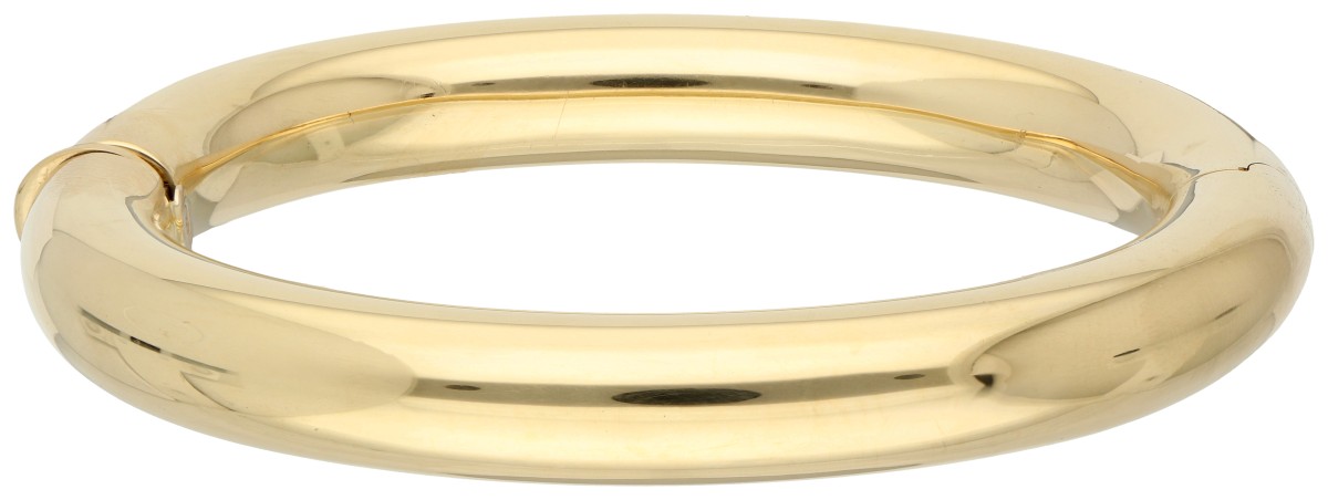 18K Geelgouden bangle armband.