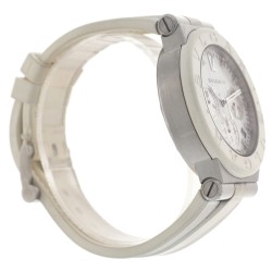 No reserve - Bvlgari "Dream White" Diagono DG 40 - Heren polshorloge 