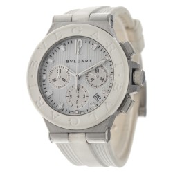 No reserve - Bvlgari "Dream White" Diagono DG 40 - Heren polshorloge 