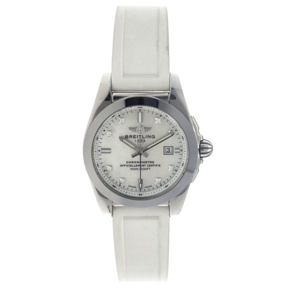 No reserve - Breitling Galactic W72348 - Dames horloge