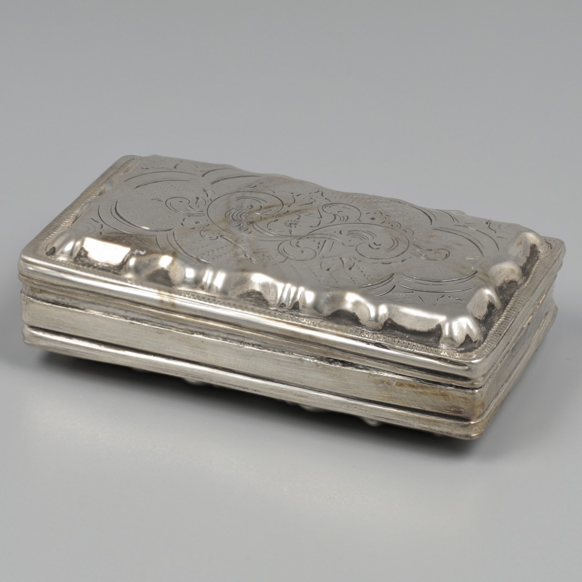 No reserve - Snuiftabaksdoos zilver.