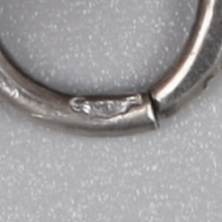 No reserve - Jasseronketting met horloge sleutel & cachet zilver.