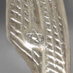 No reserve - Strooibus "Vis" zilver.