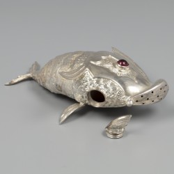 No reserve - Strooibus "Vis" zilver.