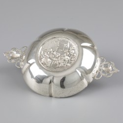 No reserve - Brandewijnkom zilver.