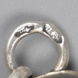 No reserve - set breipendoppen aan jasseron ketting zilver.