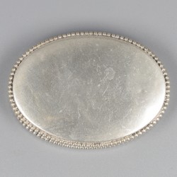 No reserve - Pepermuntdoosje zilver.