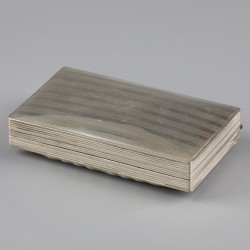 No reserve - Tabaksdoos zilver.