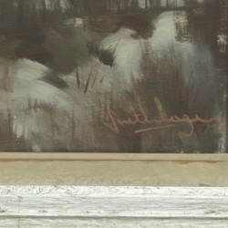 Hendrik Anne Constantijn "Hendrik" Snethlage (Heilo, NH 1878 - 1960 Den Haag), Het huis van de schilder aan de laan van Meerdervoort in Den Haag in winter.