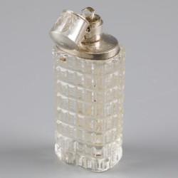 No reserve - Parfumflacon zilver.