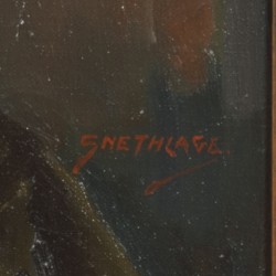 Hendrik Anne Constantijn "Hendrik" Snethlage (Heilo, NH 1878 - 1960 Den Haag), Stilleven met zonnebloemen.