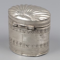 No reserve - Lodereindoosje zilver.