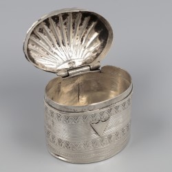 No reserve - Lodereindoosje zilver.