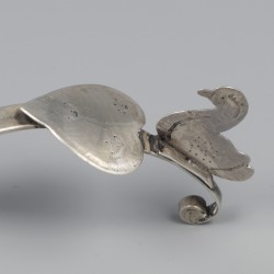 No reserve - Roomlepel zilver.