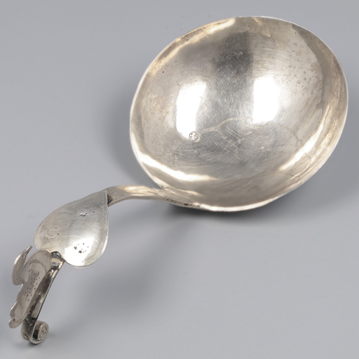 No reserve - Roomlepel zilver.