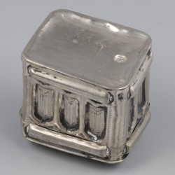 No reserve - Lodereindoosje zilver.