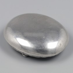 No reserve - Pillendoosje zilver.