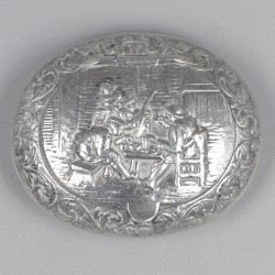 No reserve - Pillendoosje zilver.