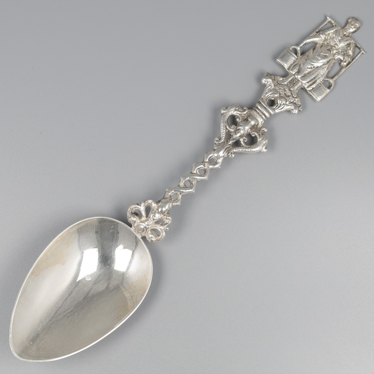 No reserve - Gelegenheidslepel zilver.