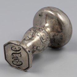 No reserve - Lakstempel zilver.